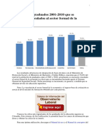 Porcentaje de Graduados Que Se Encuentran Vinculados Al Sector Formal PDF