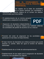 7.3.4 Reglas para El Otorgamiento de Constancias de Asignacion Por El Principio de Representacion Proporcial