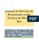 SERVICIO-DEL-RESTAURANTE COMO GUIA M y B