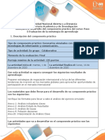 Guía 5 de Actividades y Rúbrica de Evaluación - Paso 5 - Evaluación - Resultados Plan de Negocio