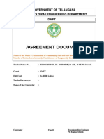 Agreement Document: Government of Telangana Panchayati Raj Engineering Department DMFT