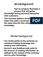 Model Background: - The Model That We Propose Illustrates A