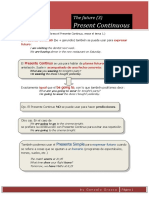 The Future (3) Present Continuous