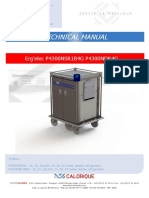 ElectroCalorique Technical Manual for P4300 Series Refrigerated Trolleys