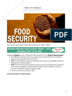 blog.forumias.com-Food Security in India An Analysis