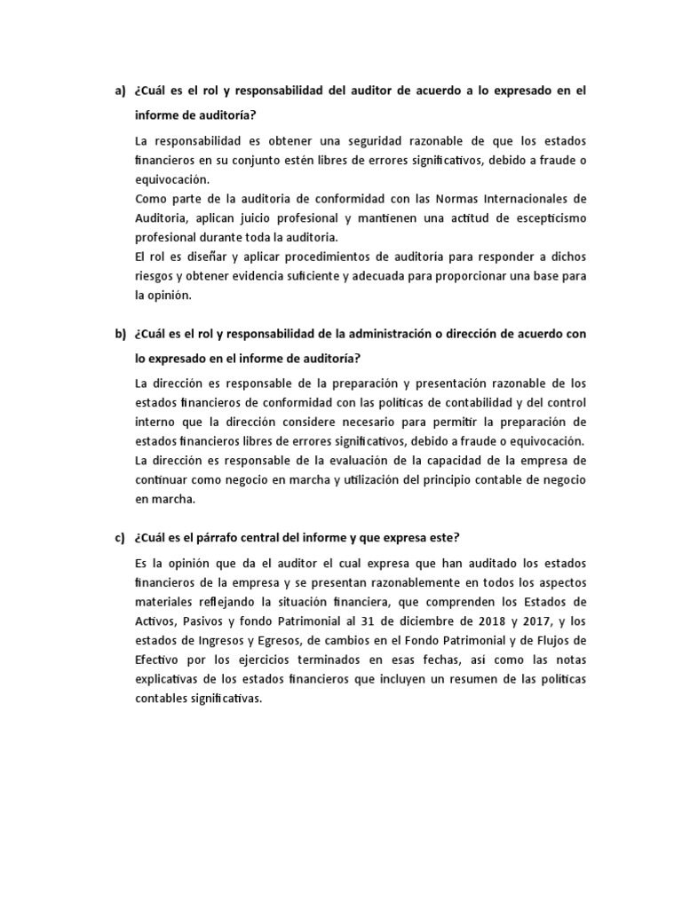 Preguntas | PDF | Crecimiento personal y profesional | Negocios