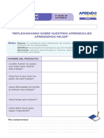 Ficha de Trabajo Jornada de Reflexion 5° Secundaria DPCC PDF