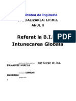 Întunecarea Globală - Referat La BIM