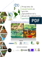 Presentacion Programa de Capacitación Agroambiental 2020 - Participantes