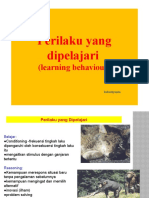 BELAJAR PERILAKU