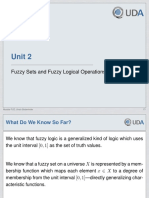 Unit 2: Fuzzy Sets and Fuzzy Logical Operations