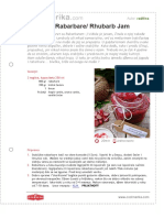 Dzem Od Rabarbare Rhubarb Jam PDF