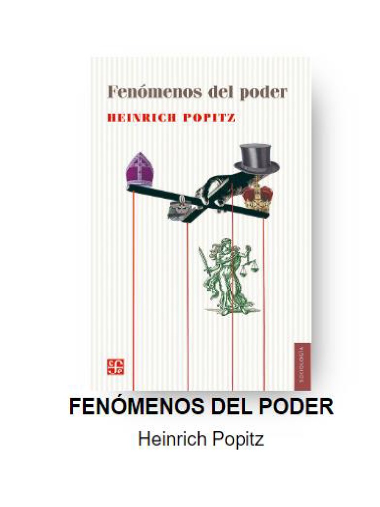 A Fenómenos Del Poder Heinrich Popitz | PDF