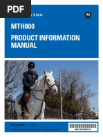 MTH800 Product Information Manual: Mobile Release 5.14.10