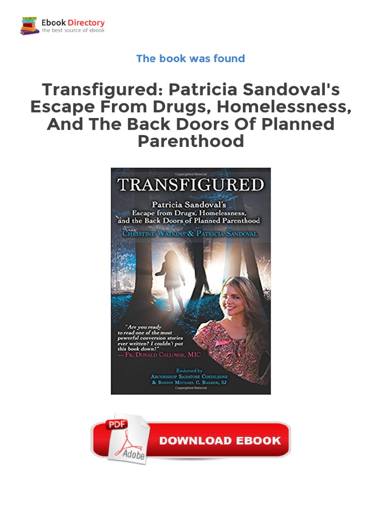 Transfigured: Patricia Sandoval's Journey | PDF | Faith Healing | Miracle