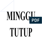 Minggu Tutup