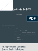 Social Justice in The BCTF