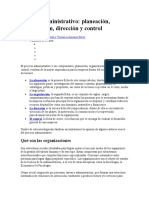 Proceso Administrativo