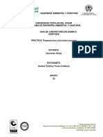 PRACTICA 1 DE PREPARACION DE SOLUCIONES ACUOSAS. Andrea Carolina Torres Calderon Grupo 04... PDF