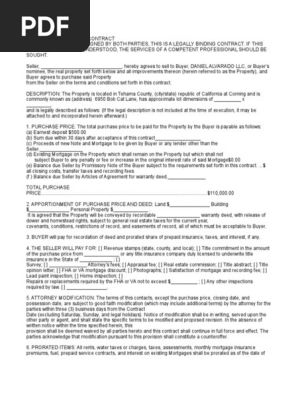 Real-Estate-Purchase-Contract