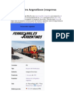 Trenes Argentos Historia