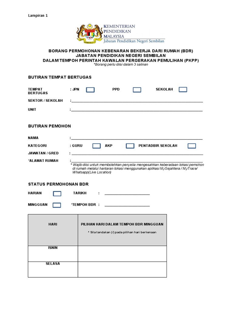Surat BDR Lampiran 1  PDF
