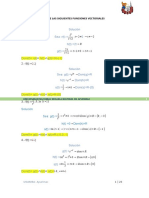 Hallar El Dominio de Las Siguientes Funciones Vectoriales