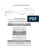 Historia Clinica de Operatoria Dental