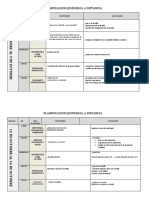 Actividades Por Semana