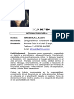 Hoja de Vida Keren Brunal Ramos 2017 PDF