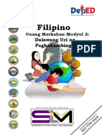 FILIPINO 8 Modyul 2