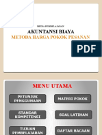 Harga Pokok Pesanan