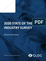 CLOC 2020 State of The Industry Survey Report