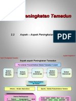 2.2 Aspek - Aspek Peningkatan Tamadun