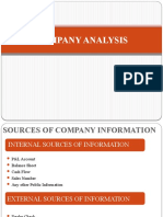 SA - Company Analysis