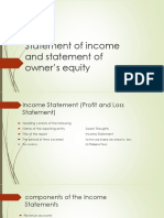 Chapter 2 Statement of Income and Statement of Owner's Equity PDF