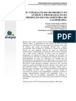 Artigo - PCP Utilização Do Ms Project No Auxílio À Programação Da Produção