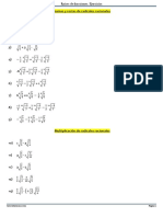 Ejercicicos de Fraccionescon Raices PDF