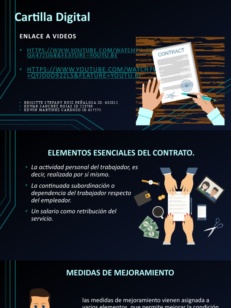 ELEMENTOS ESENCIALES DEL CONTRATO