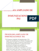 Programa Ampliado de Inmunizaciones PAI