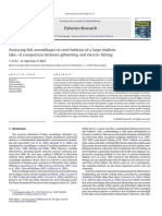 Una Comparación Entre Redes de Enmalle y Pesca Eléctrica PDF