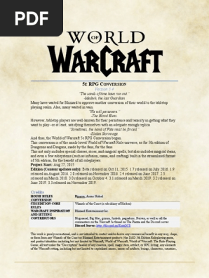 World of Warcraft 5e RPG 3.4.docx