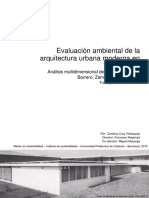 Evaluacion Ambiental de La Arquitectura Moderna PDF