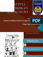 Webinar Matinya Pendidikan Kaum Muda.pptx