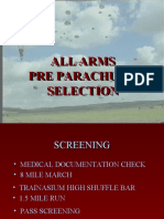 All Arms Pre Parachute Selection