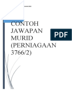 Contoh Jawapan murid-PERNIAGAAN