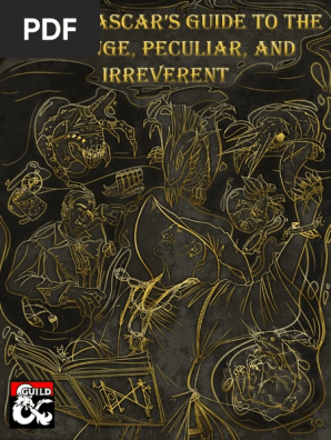 Alden Lascar S Guide To The Strange Peculiar And Irreverent Pdf Pdf Bow And Arrow Magician Fantasy
