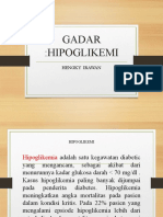 GADAR, Hipoglikemia