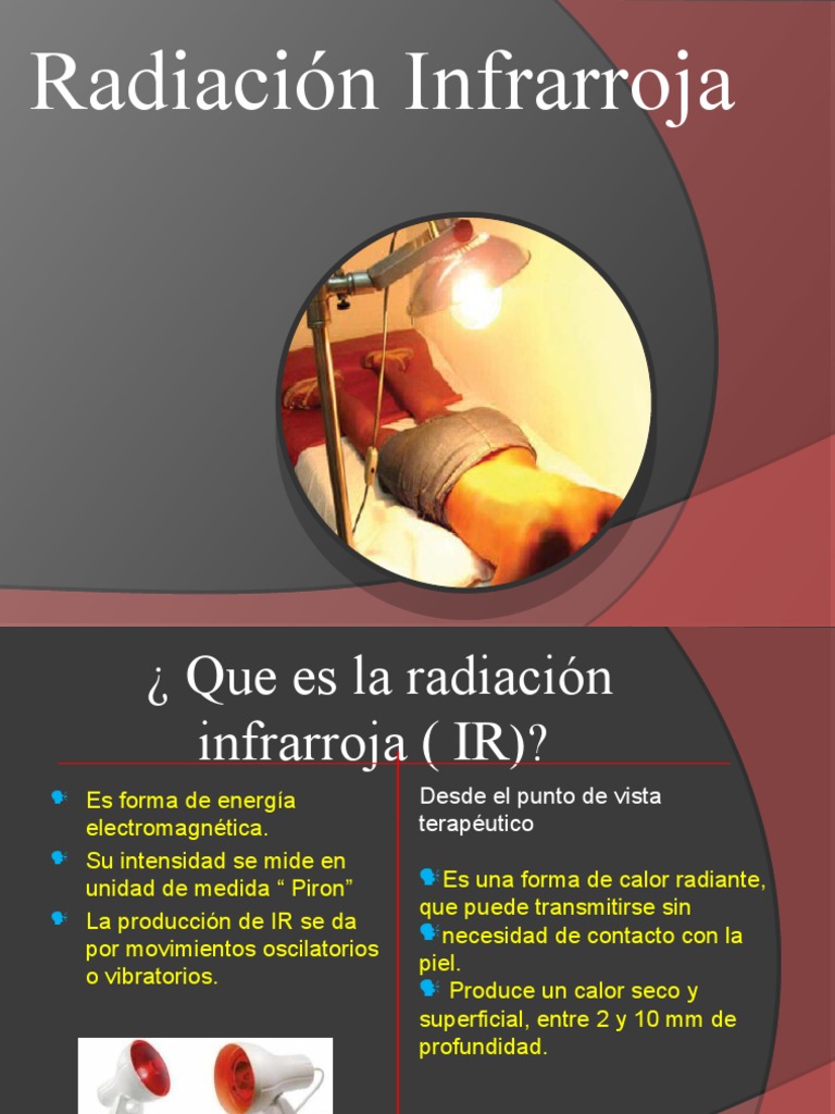 Radiación Infrarroja: Usos y Contraindicaciones | PDF | Infrarrojo ...