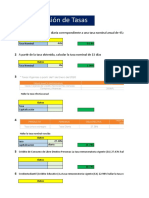 Taller Conversion de Tasas